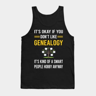 Smart People Hobby Genealogy Genealogist Tank Top